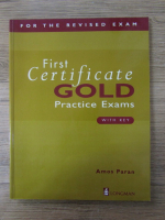 Anticariat: Amos Paran - First certificate Gold practice exams with key