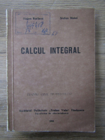 Eugen Burlacu, Stefan Matei - Calcul integral pentru uzul studentilor