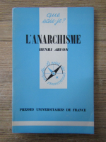 Henri Arvon - L'anarchisme