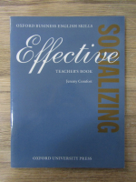 Anticariat: Jeremy Comfort - Oxford business english skills. Effective. Teacher's book. Socializing