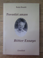 Anticariat: Radu Rosetti - Povestiri amare. Bitter Essays