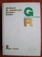 Anticariat: Rimma Stroescu - Dictionar de metalurgie german-roman