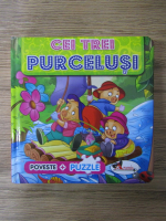 Cei trei purcelusi (poveste si 6 puzzle-uri)