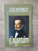 Giacomo Leopardi - Cugetari