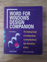 Anticariat: Katherine Shelly Pfeiffer - Word for windows design companion