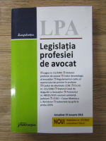 Anticariat: Legislatia profesiei de avocat