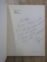 Mircea Dinescu - La dispozitia dumneavoastra (cu autograful autorului)