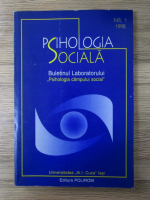 Psihologia sociala, nr. 1, 1998. Buletinul laboratorului. Psihologia campului social