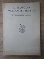 Revista Mitropolia Moldovei si Sucevei, anul LII, nr. 1-2, ianuarie-februarie 1976