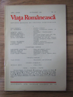 Revista Viata Romaneasca, anul LXXIX, nr. 10, octombrie 1984