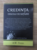 A. W. Tozer - Credinta dincolo de ratiune