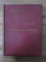 Anticariat: Charles Gide - D'economie politique