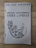 Anticariat: Grigore Alexandrescu - Satire si fabule