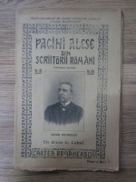 Revista Pagini alese din scriitori romani nr. 138. Iacob Negruzzi - Un drum la Cahul