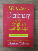 Anticariat: Webster's dictionary of English language