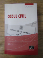 Anticariat: Codul Civil, Monitorul Oficial, 2012