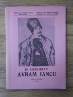 In memoriam Avram Iancu