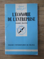 Pierre Franck - L'economie de l'entreprise