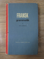 Anticariat: Poul Hoybye - Fransk grammatik