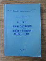 Anticariat: Titu Georgescu - Prelegeri de istorie contemporana si de istorie a partidului comunist roman