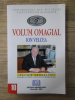 Anticariat: Volum omagial. Ion Velcea