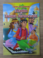 Carte de colorat. Aladin si lampa fermecata