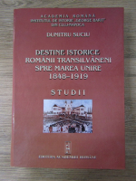 Dumitru Suciu - Destine istorice. Romanii transilvaneni spre Marea Unire 1848-1919. Studii