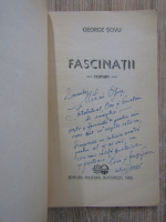 Anticariat: George Sovu - Fascinatii (cu autograful autorului)