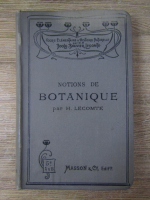 H. Lecomte - Notions de botanique