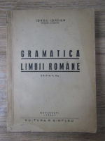 Anticariat: Iorgu Iordan - Gramatica limbii romane (1946)