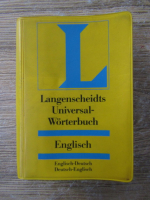 Langenscheidts Universal-Worterbuch. English - deutsch, deutsch - english