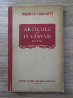 Palmiro Togliatti - Articole si cuvantari alese