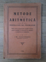 St. Teodorescu - Metode de aritmetica cu rezolvari de probleme (1938)