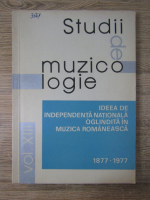 Studii de muzicologie (volumul 13)