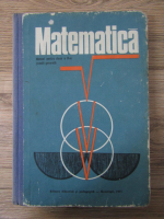 Constantin Parvu - Matematica. Manual pentru clasa a IX a, scoala generala (1971)