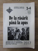 Anticariat: De la rasarit pana la apus, nr. 3-4, martie-aprilie 2017