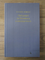 Anticariat: Eugen Simion - Orientari in literatura contemporana 