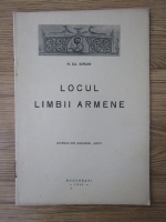 H. DJ. Siruni - Locul limbii armene