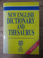 Anticariat: New english dictionary and thesaurus