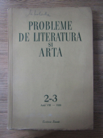 Anticariat: Probleme de literatura si arta, nr 2-3, anul VIII, 1955