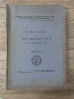 Anticariat: Stefan Pascu - Petru Cercel si Tara Romaneasca la sfarsitul sec XVI (1944)