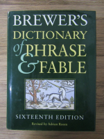 Anticariat: Adrian Room - Brewer's dictionary of phrase and fables