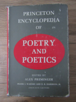 Anticariat: Alex Preminger - Princeton encyclopedia of poetry and poetics