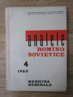 Anticariat: Analele romino-sovietice, nr 4, iulie-august 1960. Medicina generala