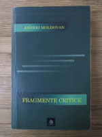 Andrei Moldovan - Fragmente critice