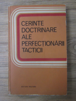 Anticariat: Cerinte doctrinare ale reflectionarii tacticii