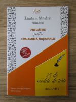 Anticariat: Elena Luminita Orasanu - Limba si literatura romana. Pregatire pentru evaluarea nationala, clasa a VII-a