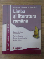 Anticariat: Eugen Simion - Limba si literatura romana. Manual pentru clasa a IX-a