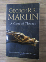 Anticariat: George R. R. Martin - A game of Thrones