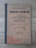 Anticariat: M. Rudinescu - Dialoguri romano-germane (1909)